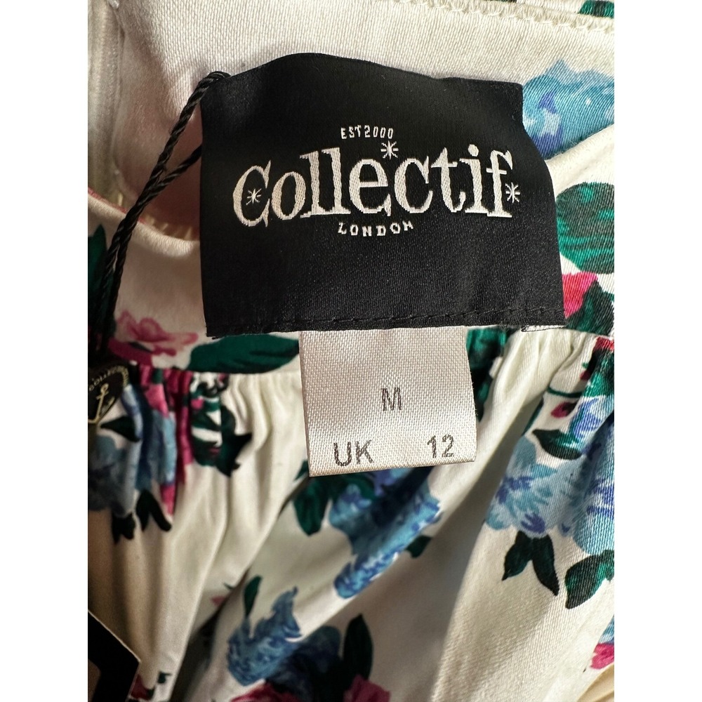 NWT Collectif Vintage-Style Floral Skirt | Size M - Picture 9 of 11